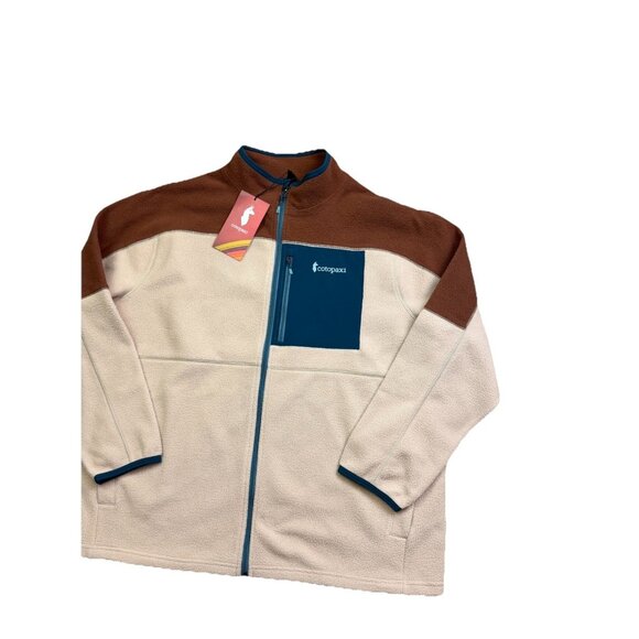 Cotopaxi XXL Abrazo FULL ZIP Fleece Jacket Men’s Acorn/oatmeal - Picture 2 of 11